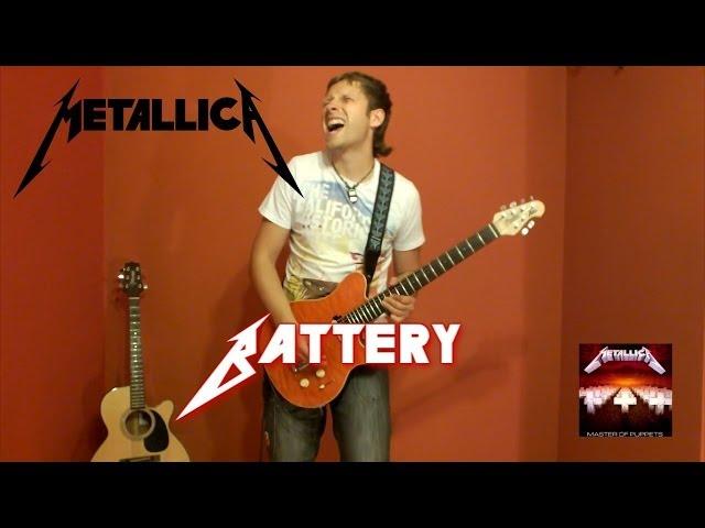 Metallica - Battery (guitar cover)/High Quality/album tone!