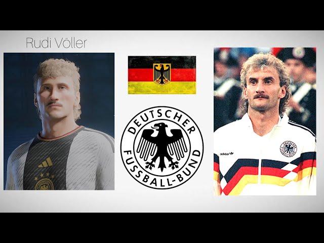 EA FC 24 - Pro Clubs Lookalike | Rudi Völler + Stats | ICON | Germany Legend | WC 1990 Winner
