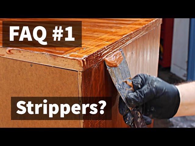 What stripper do I use? | FAQ #1 | Furniture Refinishing / Restoration