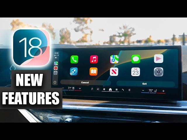 iOS 18 CarPlay - Every New Feature and Changes