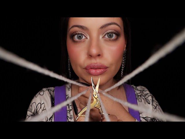 ASMR| REIKI Cord Cutting AURA Energy Cleanse (Personal Attention & Visual)