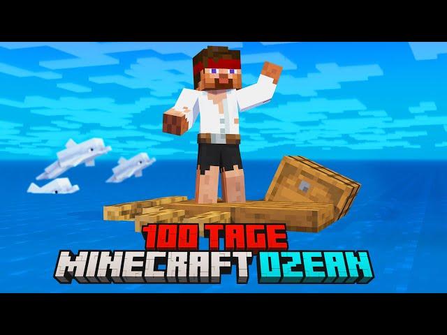 100 Tage Minecraft auf dem Ocean [Der Film]