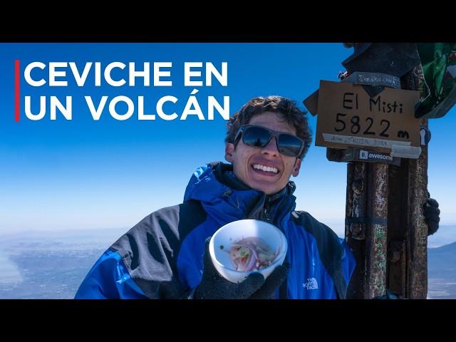 Preparé Ceviche En Un Volcán Activo | El Misti