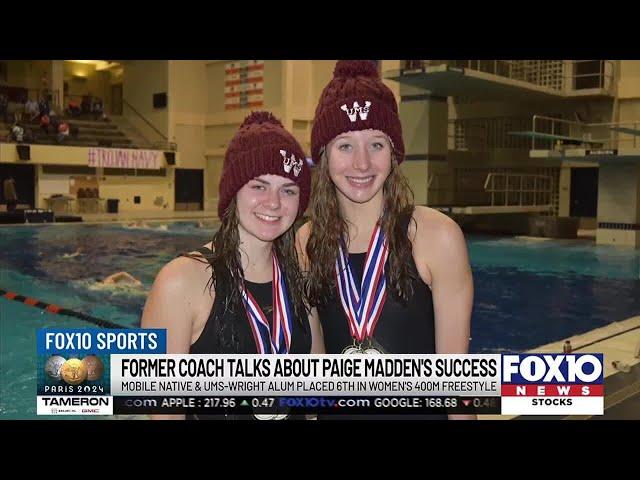 Former coach of Mobilian Olympic swimmer Paige Madden heralds her ‘grit and grace’