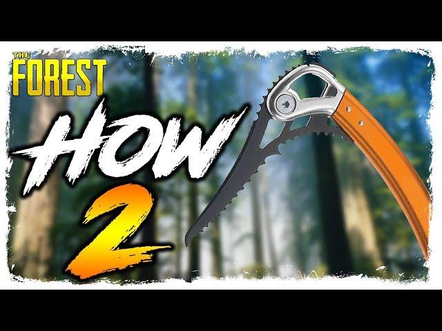 The Forest | HOW TO FIND THE CLIMBING AXE | Updated Location