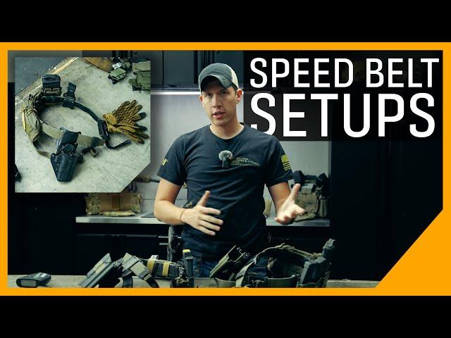 Lucas's Pistol Belt Setups | T.REX ARMS Speed Belt