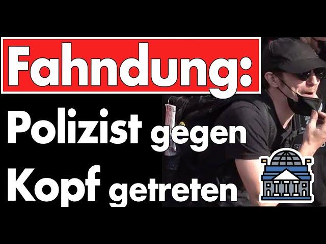 Polizei bittet um Hilfe bei der Fahndung nach Kopftreter aus Essen! AfD-Bundesparteitag & Rüdiger