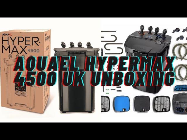 Aquael Hypermax, UKs first unboxing and review. @pondguru