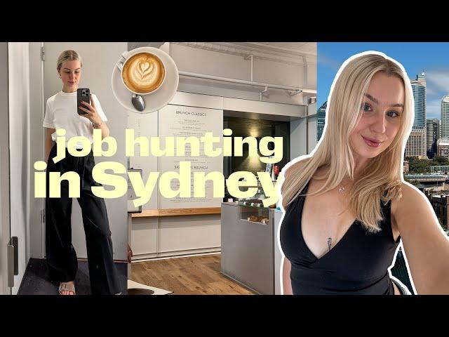 SETTLING INTO SYDNEY | workwear shopping & impromptu interviews! ️