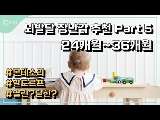 24개월 이후 장난감 추천 1. 열린 장난감, 닫힌 장난감 || 뇌발달 장난감