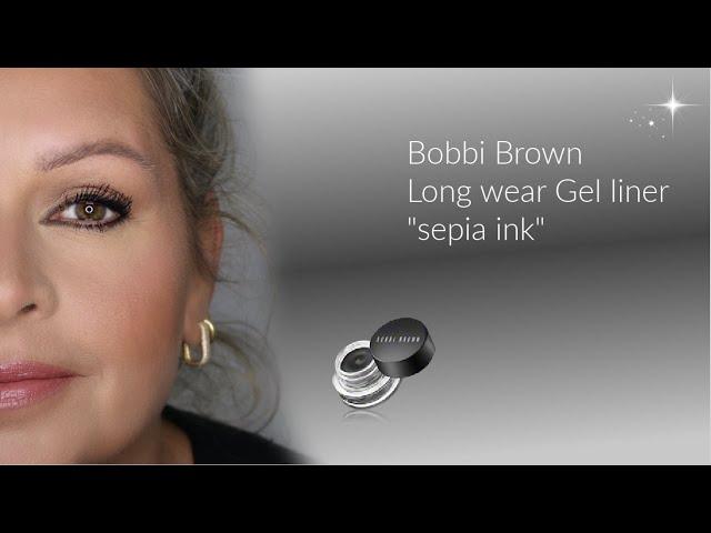 Lieblings Gel Eyeliner Bobbi Brown Long wear Gel Liner SEPIA I Mamacobeauty