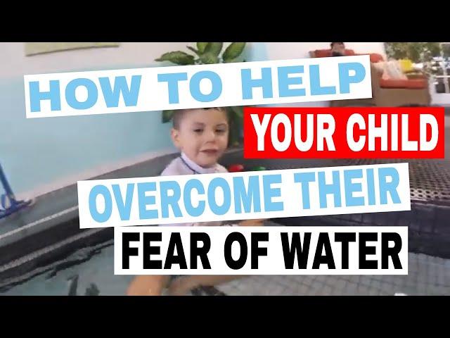 Overcome fear of water Part 1 - Child afraid of water on the face