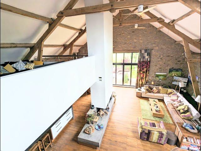 Architect designed 6 bedroom barn conversion with a gite and in ground pool. Simply stunning!