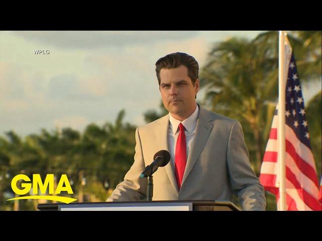 Matt Gaetz faces sexual misconduct allegations