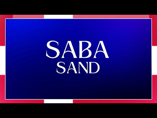 LYRICS / TEXT | SABA - SAND | EUROVISION DENMARK 2024