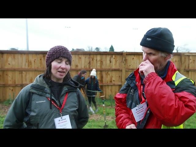 Robert Smyth Academy - The planting of over 1600 trees