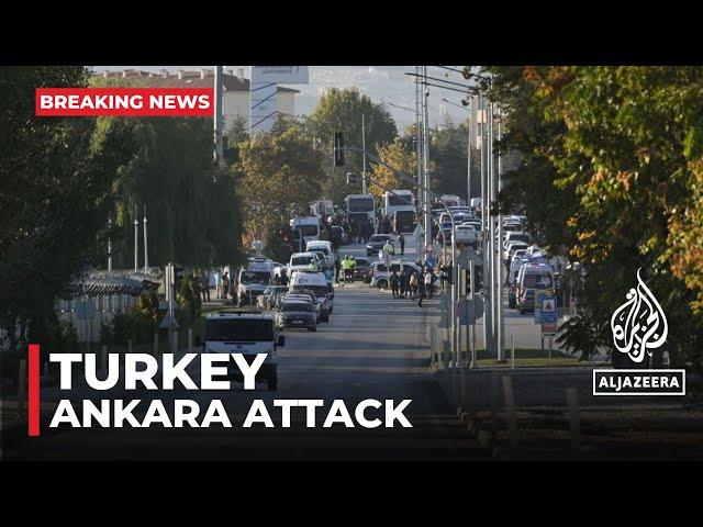 ‘Dead and wounded’ in attack near Ankara, Turkish minister says