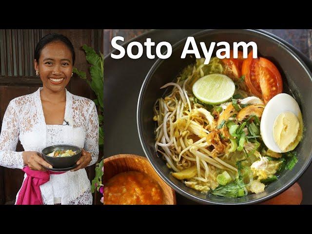 Soto Ayam, Indonesian Style Chicken Soup