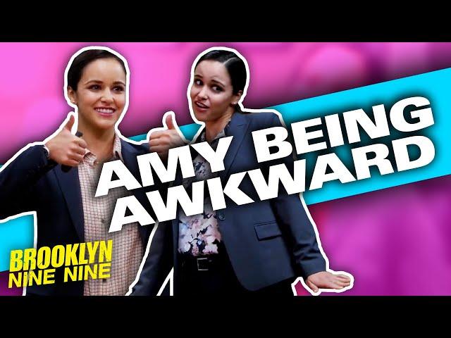 Amy Santiago Being Awkward | Brooklyn Nine-Nine