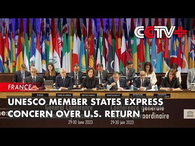 UNESCO Member States Express Concern over U.S. Return