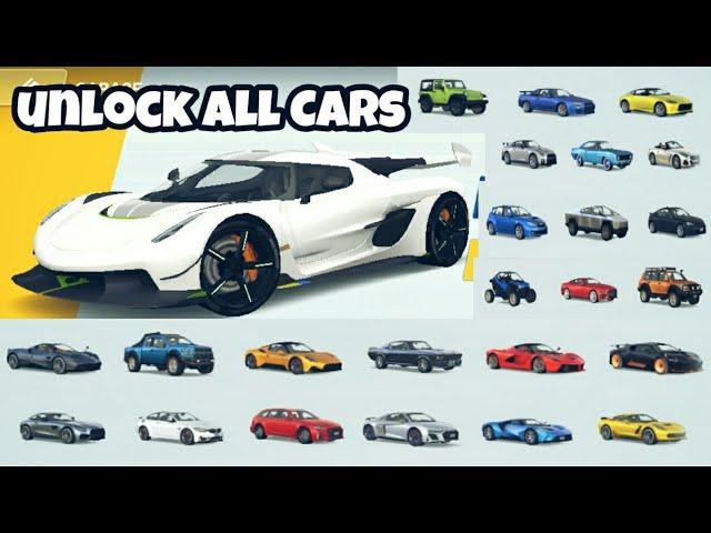 Unlock All Cars & Complete 1000 Km ll  Extreme Car Driving Simulator