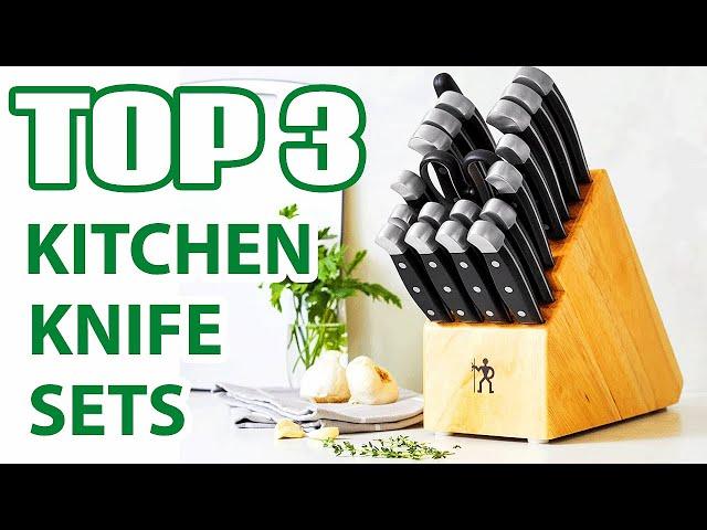 Top 3 Best Kitchen Knife Sets 2024 Review on Amazon: Don't Buy Until You Watch This!