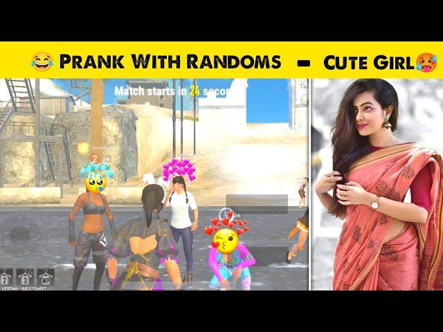 PUBG Lite Cute Girl Gamer Prank with Randoms | Funny Girl Gamer Gameplay in PUBG Mobile Lite