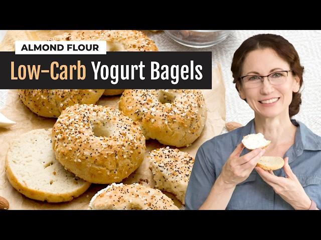 Easy Greek Yogurt Low Carb Bagels with No Yeast