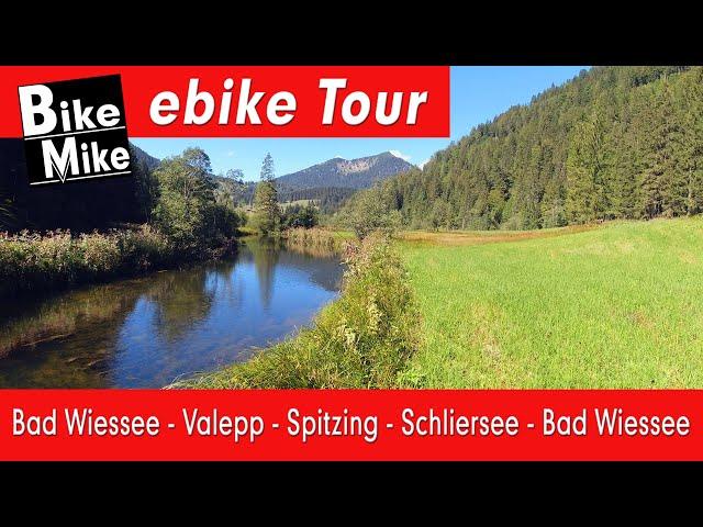 Eine traumhafte e bike Tour vom Tegernsee zum Spitzingsee und über den Schliersee zurück.