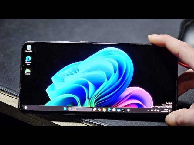Installing Windows 11 on a Samsung Phone... (yes, it's possible!)