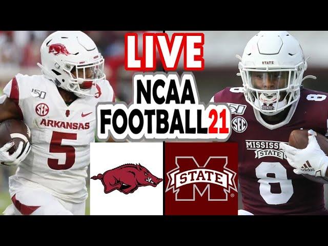 Arkansas @ Mississippi State - 2020 Week 3 Simulation (NCAA Football 21)