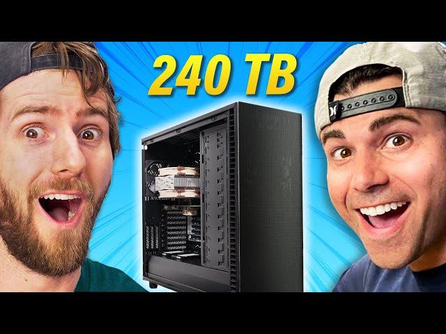 Mark Rober! I Built You a Computer! - Double NAS Build