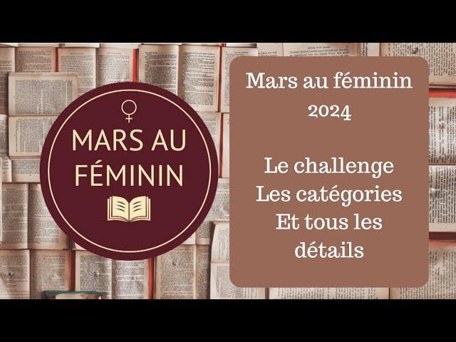 Mars au féminin 2024