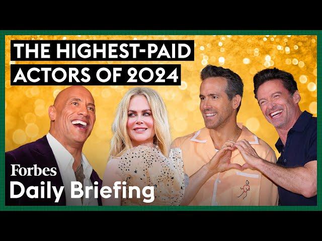 Here Are The Highest-Paid Actors In 2024