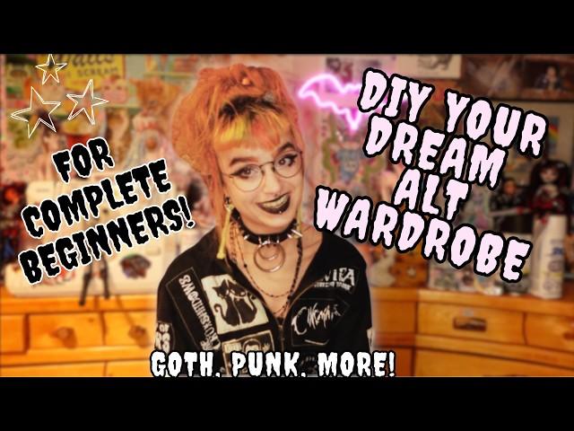 The Ultimate Guide to Alternative DIY (goth/punk & more!)