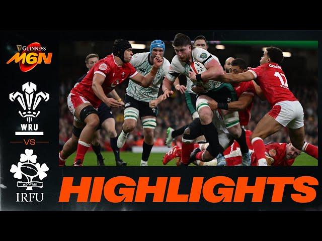 WALES v IRELAND | 2025 GUINNESS MEN'S SIX NATIONS | RUGBY HIGHLIGHTS