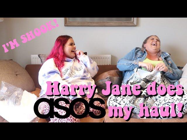 HARRY JANE DOES MY ASOS HAUL // PLUS SIZE // SPOILER: I'M SHOOK!