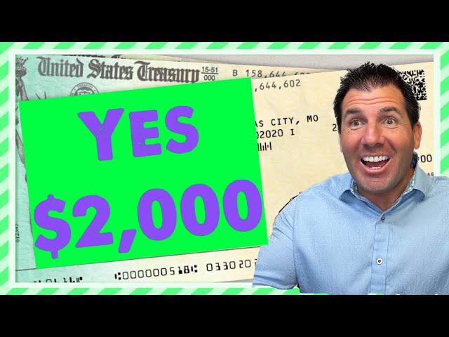  YES: $2,000 4th Stimulus Check | Social Security, SSDI, SSI, Low Income, Seniors