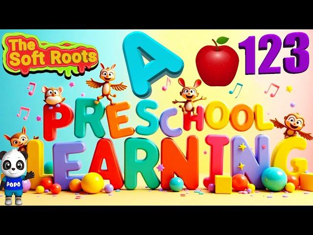Preschool Learning activities for 3 year olds at home | Learn ABC Phonics Shapes Numbers Colors 