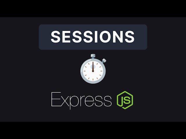 Express JS #13 - Sessions Pt. 1