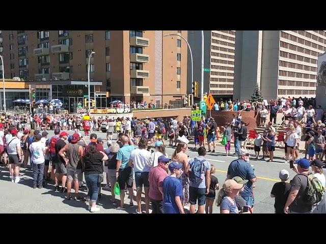 Nathan Mackinnon Stanley Cup Parade in Halifax Nova Scotia August 20th 2022