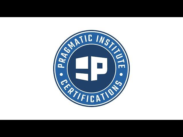 Pragmatic Institute Product Certifications