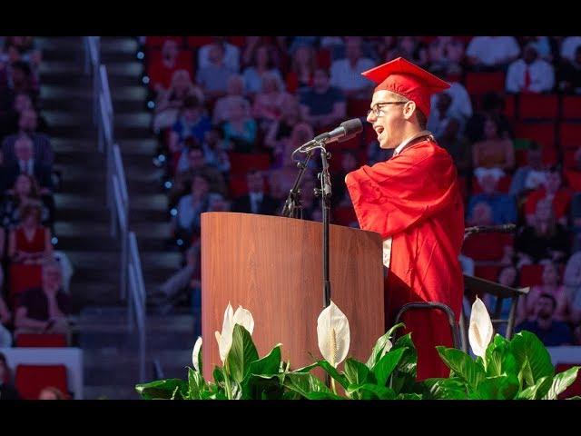 NC State - May 2018 - Commencement -  Patrick Schilling, Student Speaker