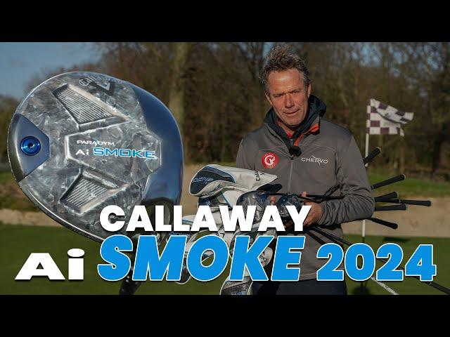 This is the all new Callaway Ai Smoke DRIVER and Fairway Wood. Ai SMOKE Review