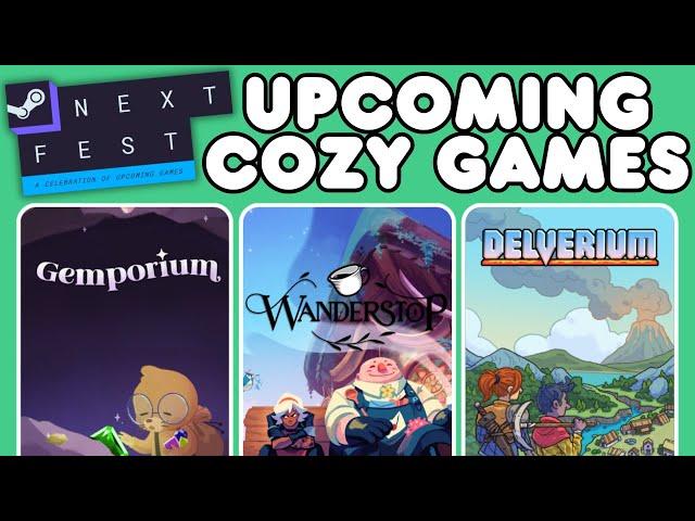 MUST PLAY cozy games from Steam Next Fest Demos