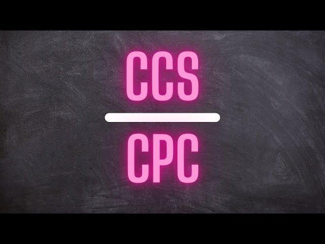 WHY A CCS DOES NOT NEED A CPC CERTIFICATION