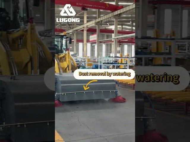 ▶️LUGONG Wheel Loader Attachment Case-Road sweeper◀️