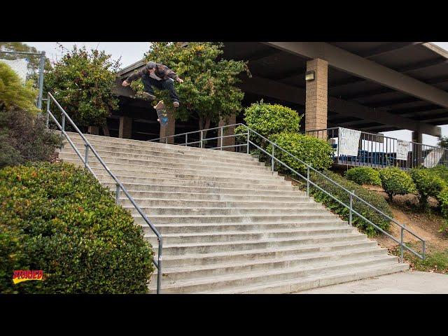 Chris Joslin VS El Toro 20 Stair | Unseen 360 Flip War Footage