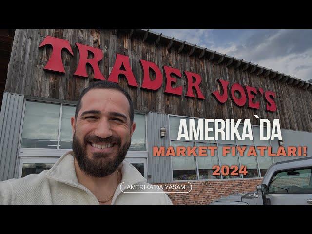 Amerika 2024 Market Fiyatları! Gerçekten Enflasyon Var mi? Trader Joe`s Marketini Geziyorum!