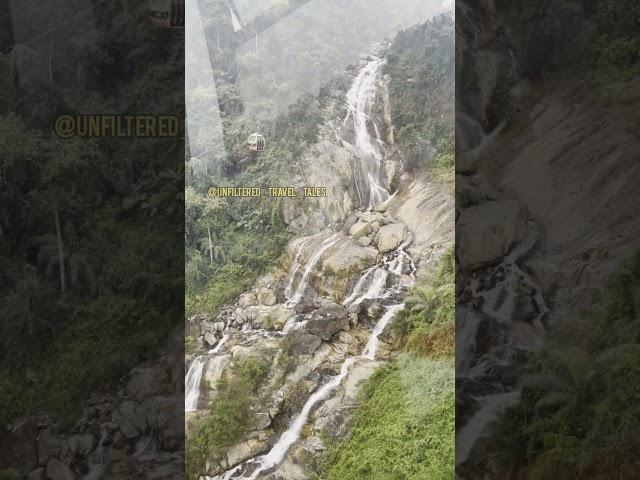 Beautiful Waterfall during Ropeway to Ba Na Hills in Vietnam| Unfiltered Travel Tales #banahills